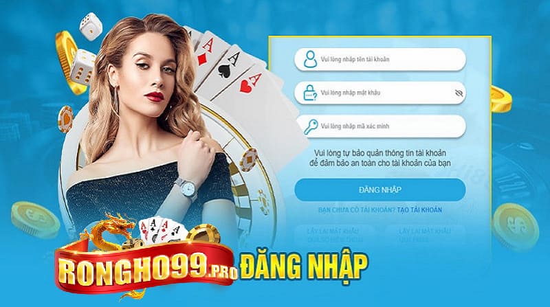 Đăng nhập Rongho99 cần lưu ý một số điều để việc truy cập thuận lợi.